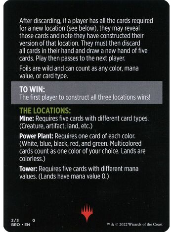 Urza's Blueprints (minigame) // Urza's Blueprints (cont'd)
