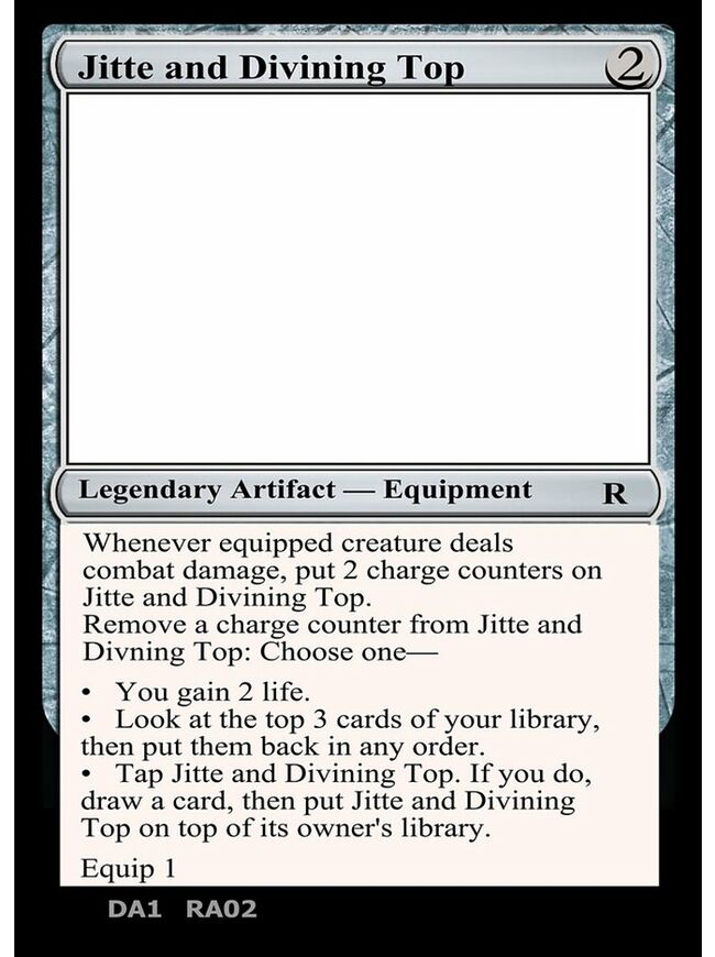 Jitte and Divining Top