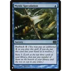 Mystic Speculation
