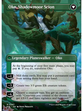 Oko, Lorwyn Liege // Oko, Shadowmoor Scion