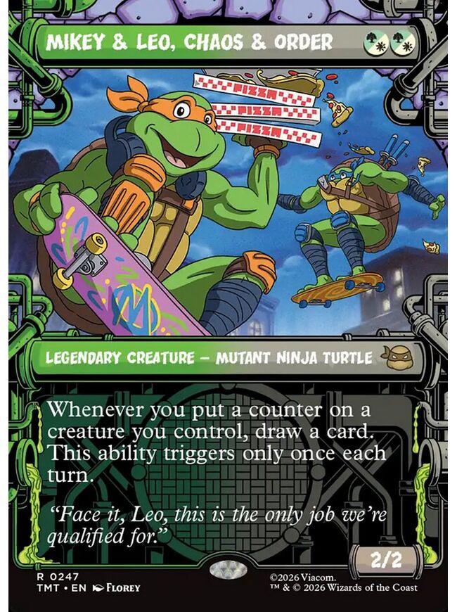 Mikey & Leo, Chaos & Order