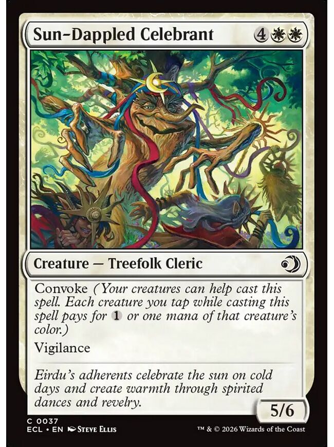 Sun-Dappled Celebrant