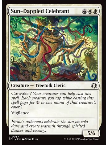 Sun-Dappled Celebrant