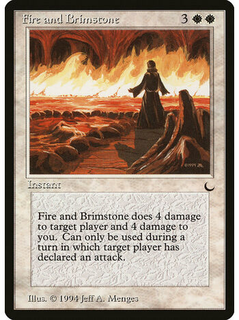 Fire and Brimstone