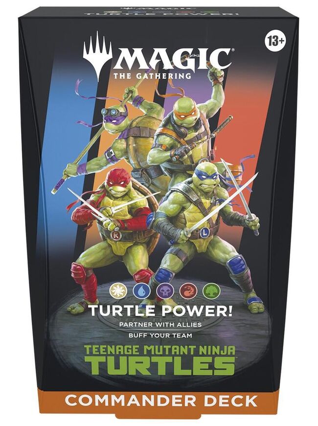 Teenage Mutant Ninja Turtles Commander Deck - Turtle Power!