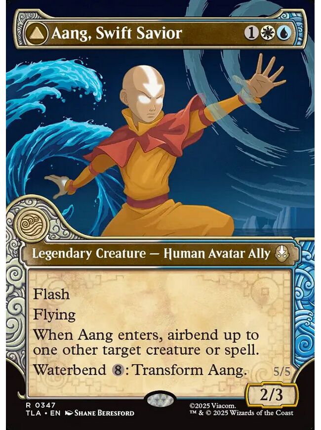 Aang, Swift Savior // Aang and La, Ocean's Fury