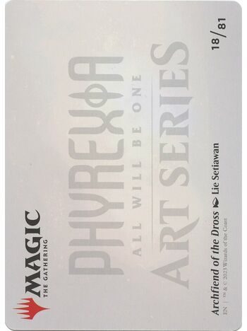 Archfiend of the Dross // Archfiend of the Dross (Art Series)