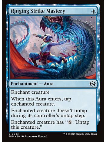 Ringing Strike Mastery