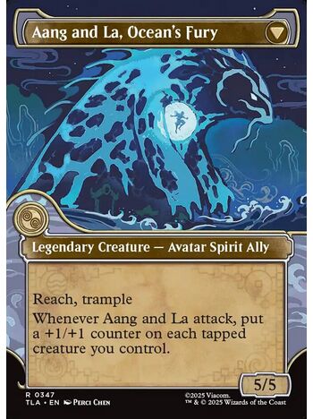 Aang, Swift Savior // Aang and La, Ocean's Fury