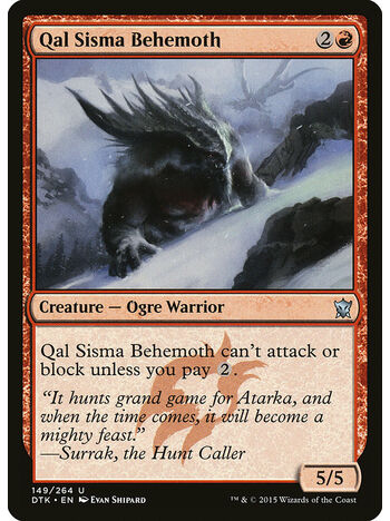 Qal Sisma Behemoth