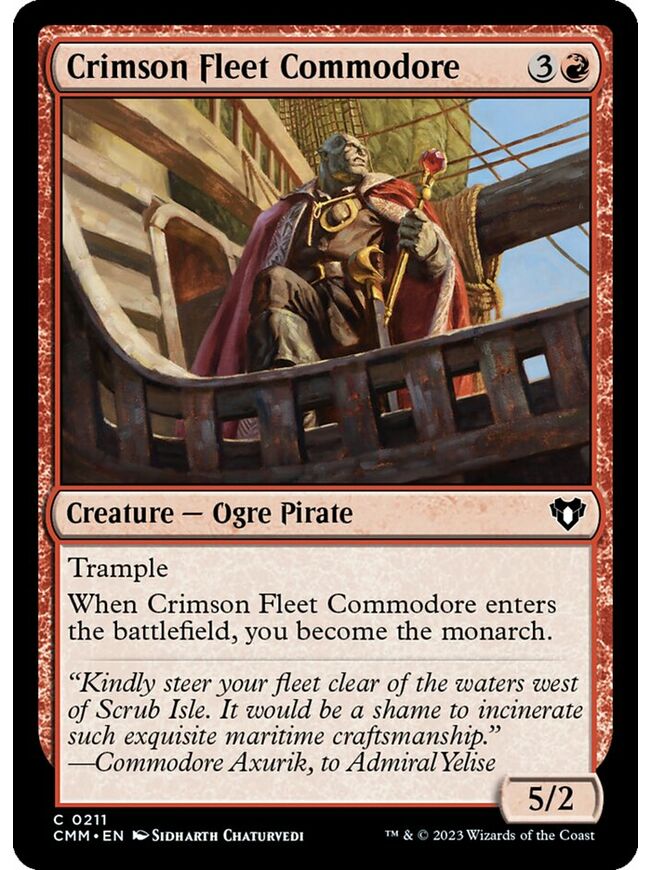 Crimson Fleet Commodore