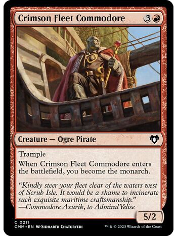 Crimson Fleet Commodore