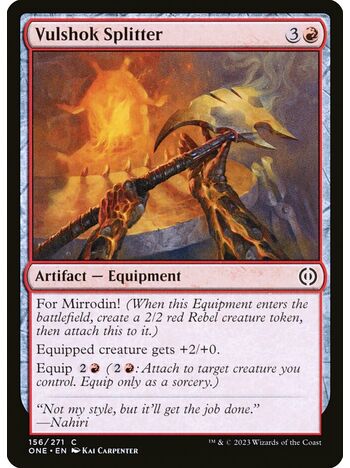Vulshok Splitter