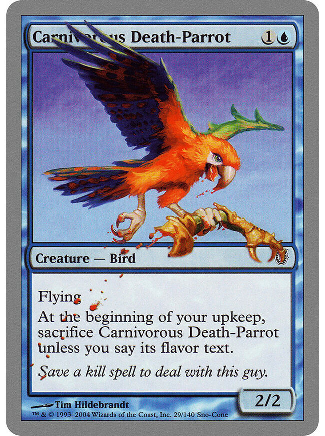 Carnivorous Death-Parrot