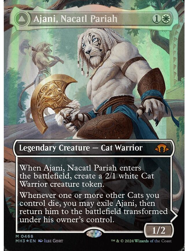 Ajani, Nacatl Pariah // Ajani, Nacatl Avenger