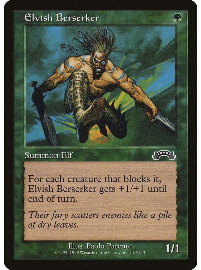 Elvish Berserker