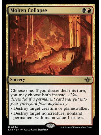 Molten Collapse