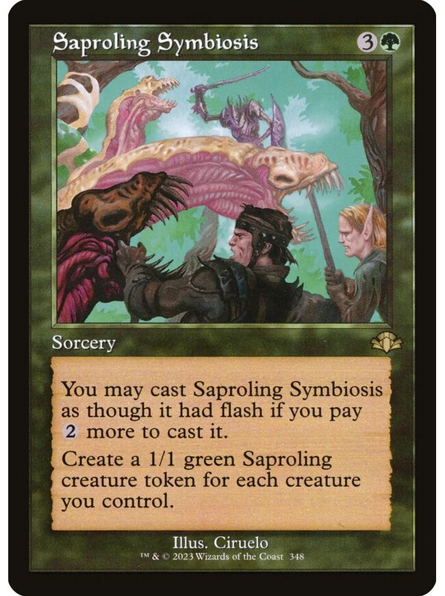 Saproling Symbiosis
