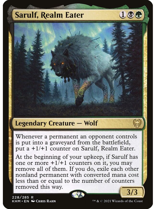 Sarulf, Realm Eater