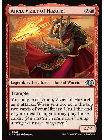 Anep, Vizier of Hazoret