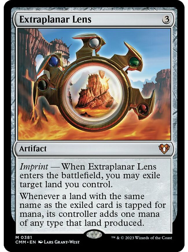 Extraplanar Lens