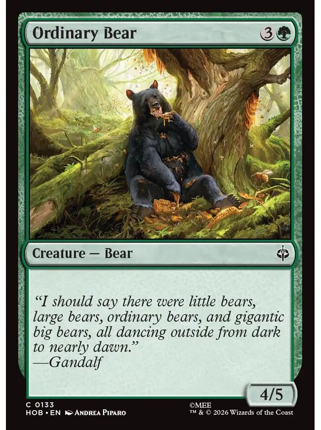 Ordinary Bear