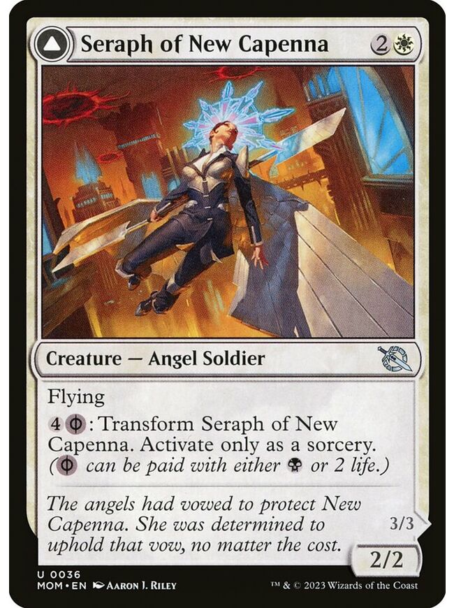 Seraph of New Capenna // Seraph of New Phyrexia