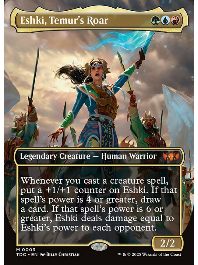 Eshki, Temur's Roar