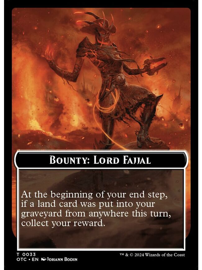 Bounty: Lord Fajjal // Wanted! Token