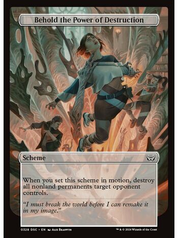 Behold the Power of Destruction