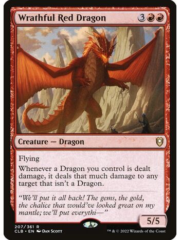 Wrathful Red Dragon