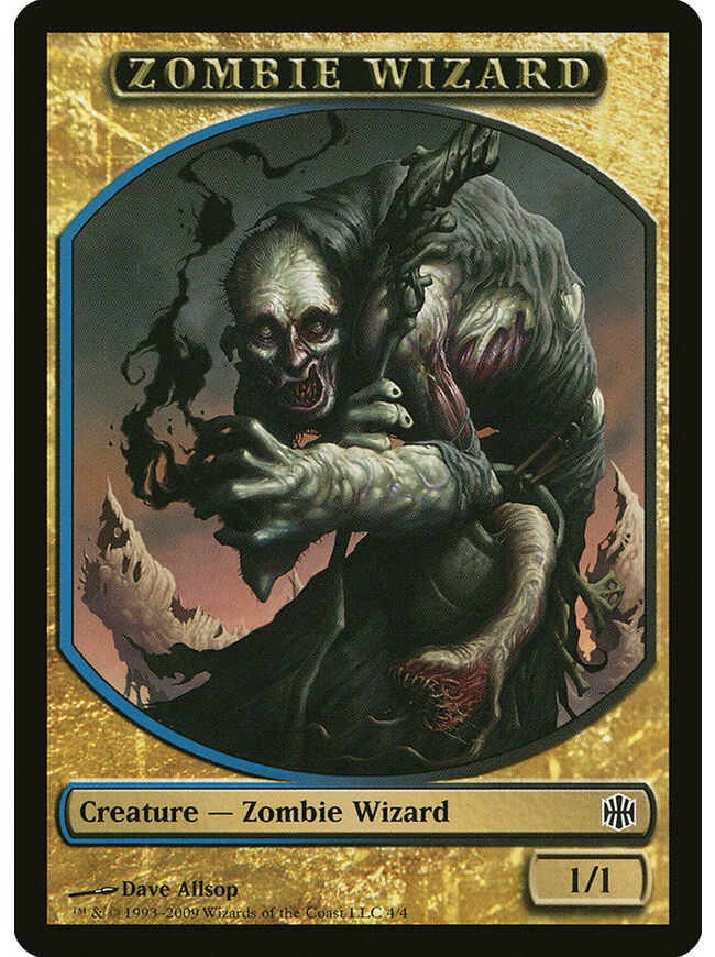 Zombie Wizard Token