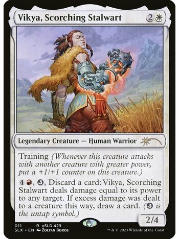 Vikya, Scorching Stalwart (Ryu, World Warrior)