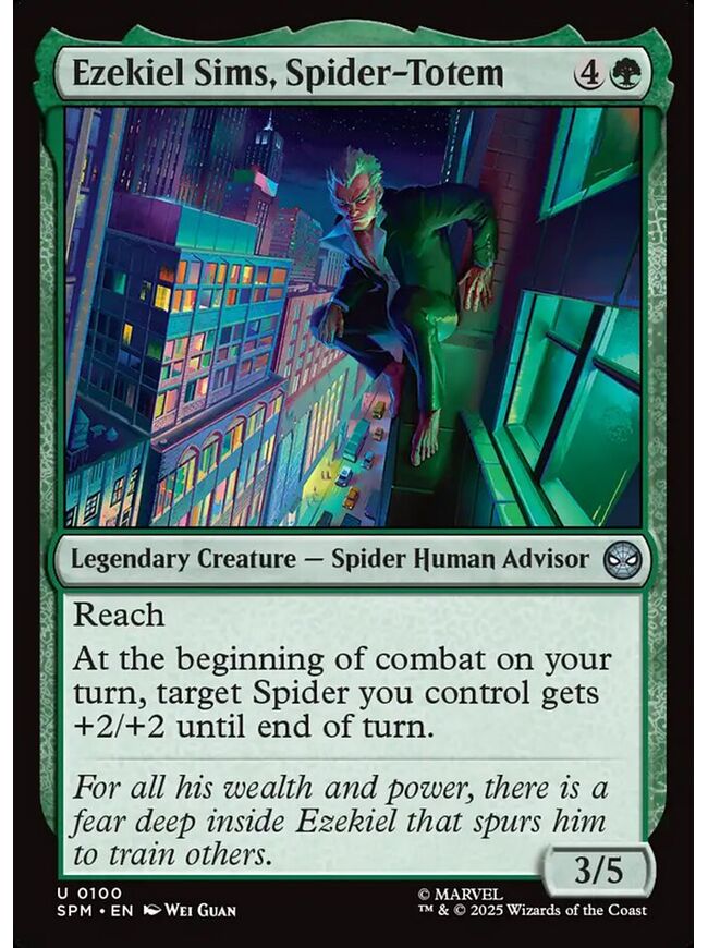 Ezekiel Sims, Spider-Totem