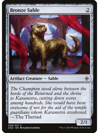 Bronze Sable