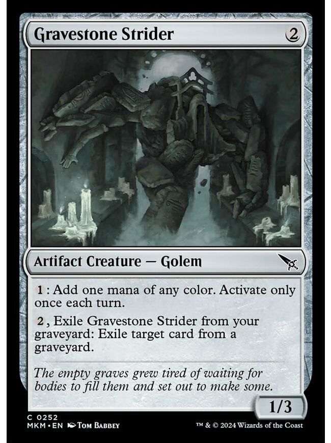Gravestone Strider