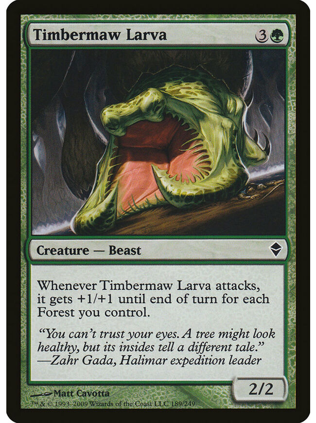 Timbermaw Larva