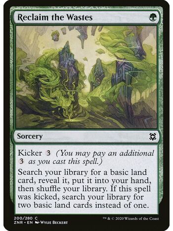 Reclaim the Wastes