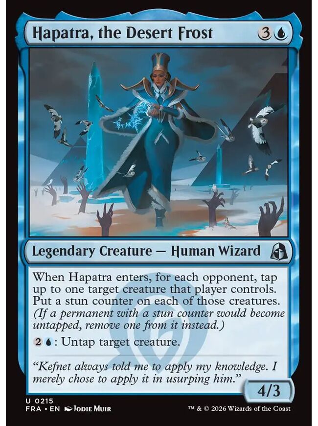 Hapatra, the Desert Frost