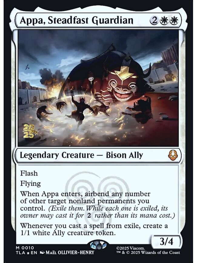 Appa, Steadfast Guardian