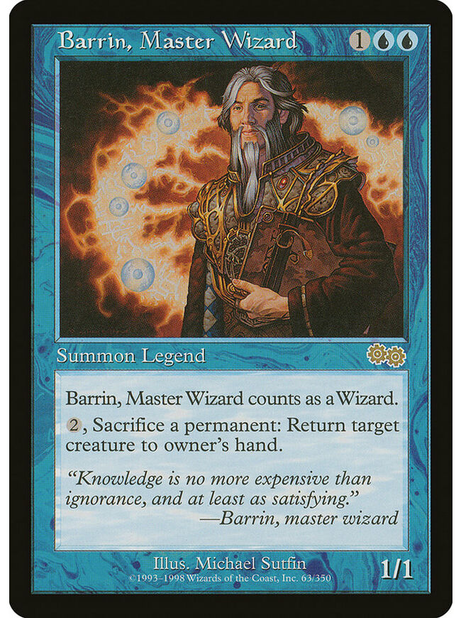 Barrin, Master Wizard