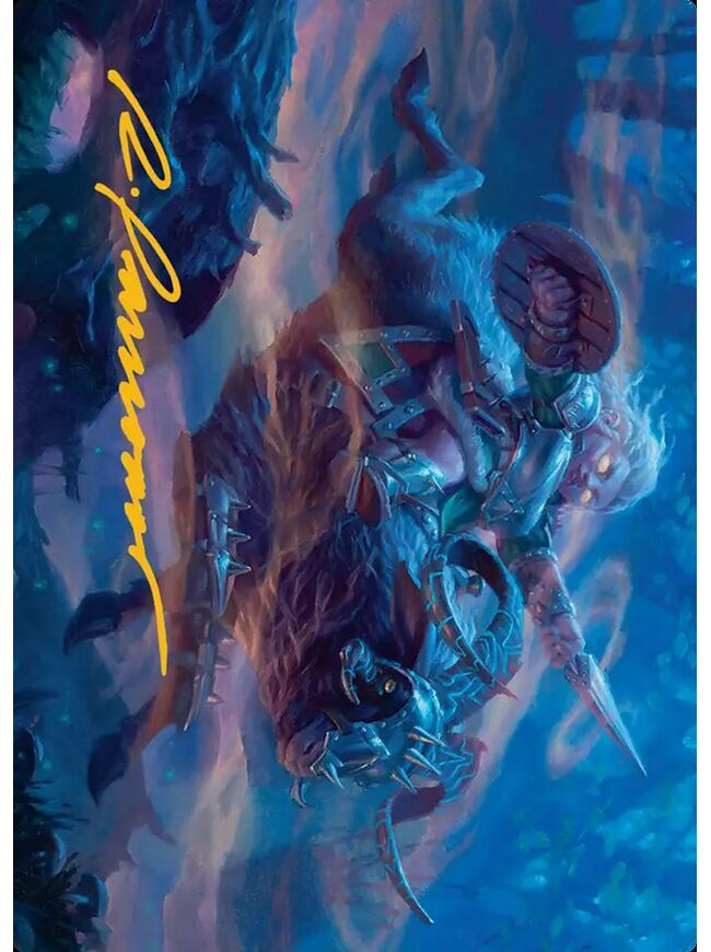 Bristlebane Outrider // Bristlebane Outrider (Art Series)