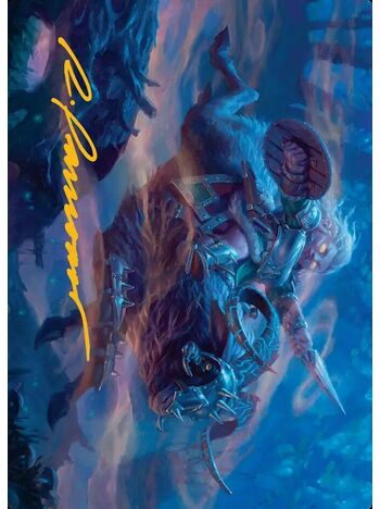Bristlebane Outrider // Bristlebane Outrider (Art Series)