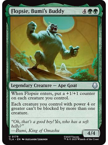 Flopsie, Bumi's Buddy