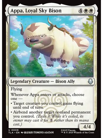 Appa, Loyal Sky Bison
