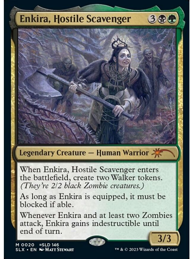 Enkira, Hostile Scavenger (Michonne, Ruthless Survivor)