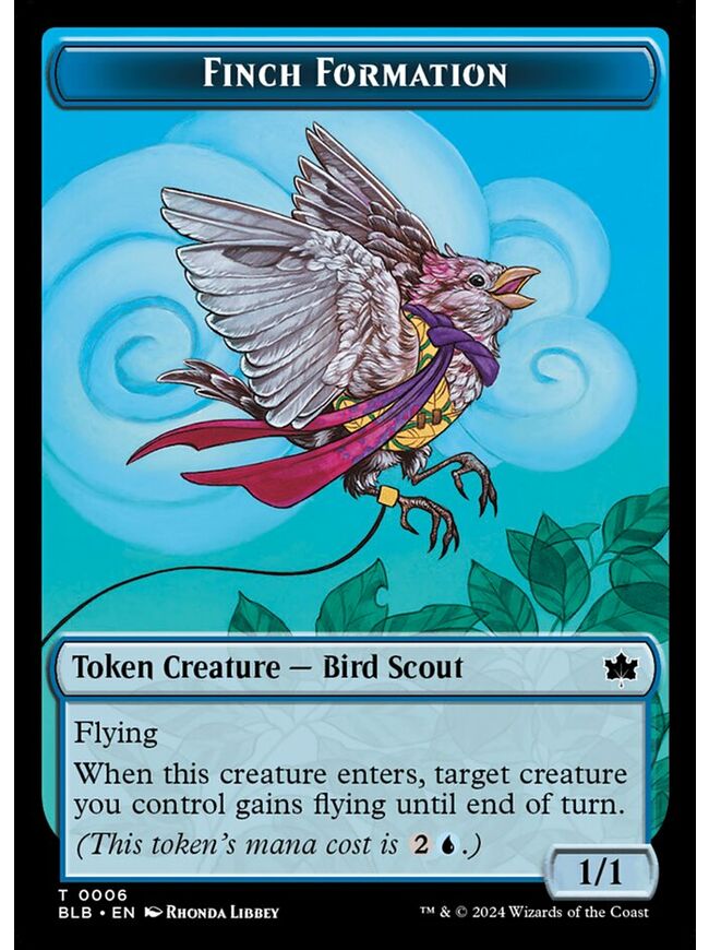 Finch Formation Token