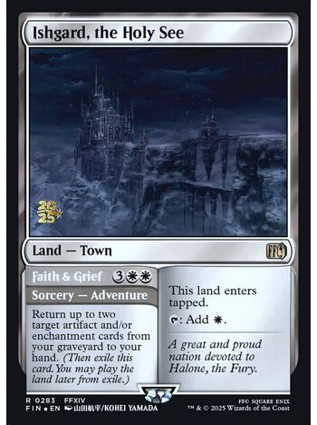 Ishgard, the Holy See // Faith & Grief