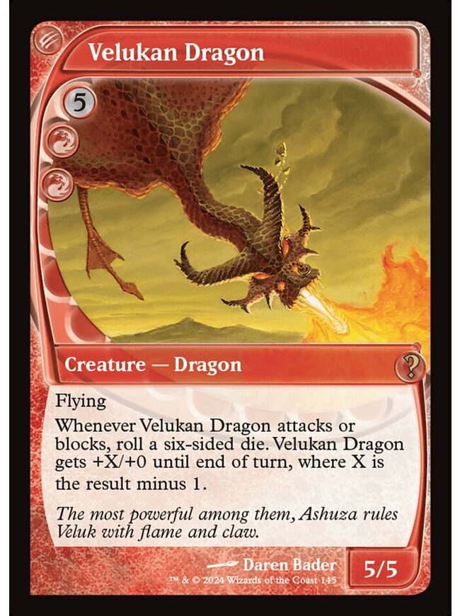 Velukan Dragon