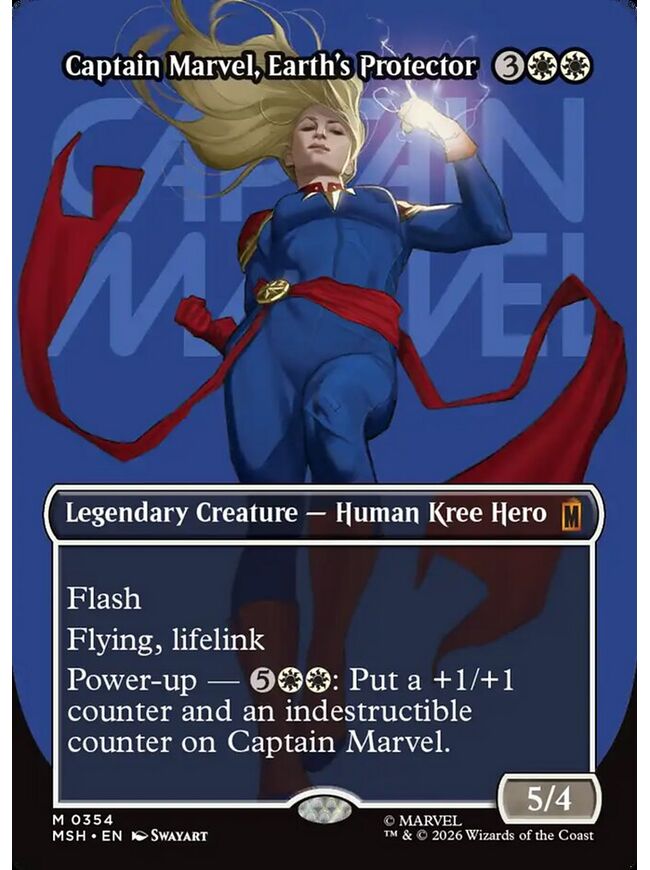 Captain Marvel, Earth's Protector